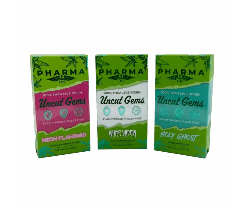 LE Uncut Gems THCA Live Rosin .5g Cart 49.99