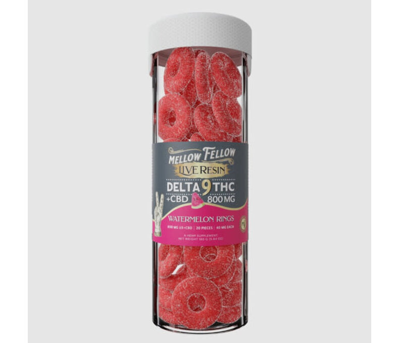 LE Mellow Fellow D9 Gummies 20ct 26.99 - 6ct Display *