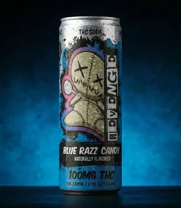 LE Revenge Soda 100mg 14.99 - 4ct Display