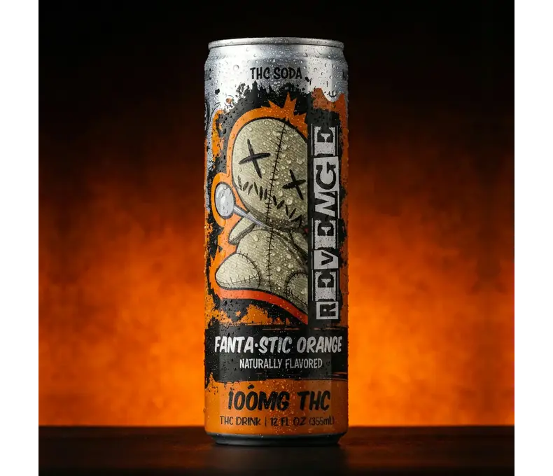 LE Revenge Soda 100mg 14.99 - 4ct Display