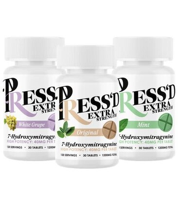 CM Press'd 40mg 30ct Jar 129.99 - 6ct Display -