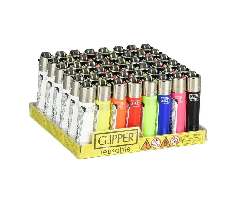 Clipper 1.99 - Asst Colors  - 48ct Display