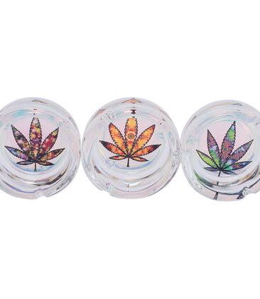 Ashtray 7.99 - Trippy Leaf - 6ct Display
