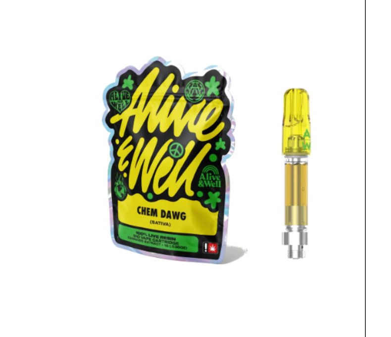 LE Alive & Well Cart THCa 1g - 12ct Display