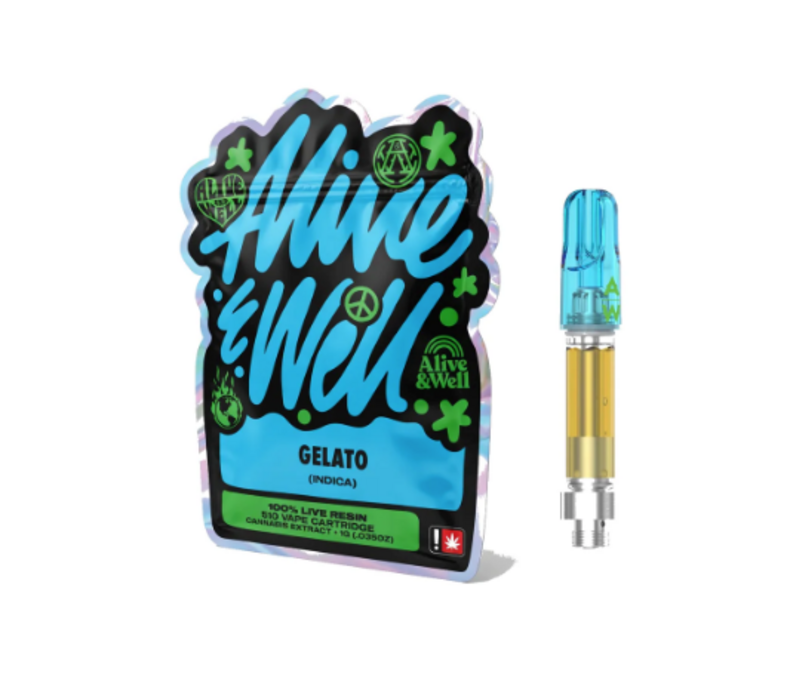 LE Alive & Well Cart THCa 1g - 12ct Display
