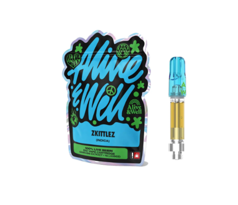 LE Alive & Well Cart THCa 1g - 12ct Display