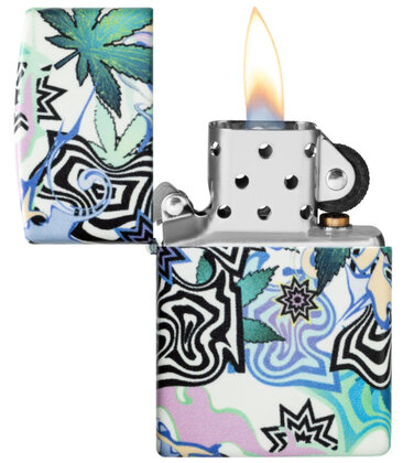 Zippo 48.95 - Abstract Canna Glow