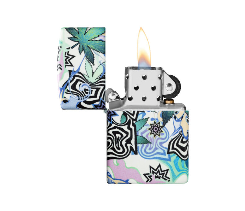 Zippo 48.95 - Abstract Canna Glow