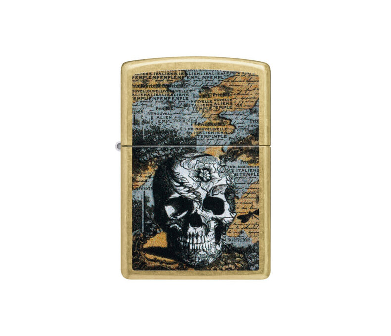 Zippo 26.95 - Floral Skull