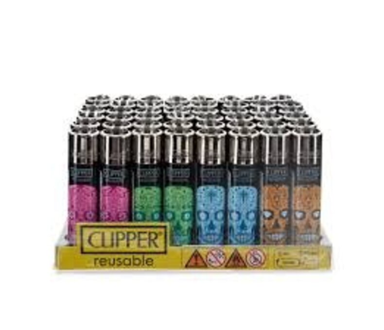 Clipper 1.99 - Skulls - 48ct Display