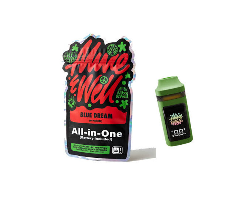 LE Alive & Well Disposable THCA 1g 49.99 * - 12ct Display