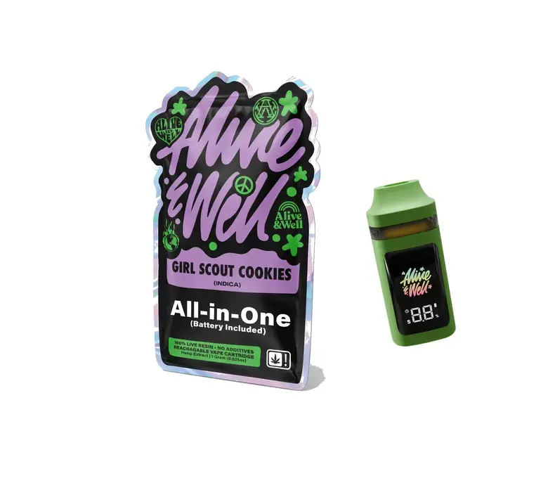 LE Alive & Well Disposable THCA 1g 49.99 * - 12ct Display
