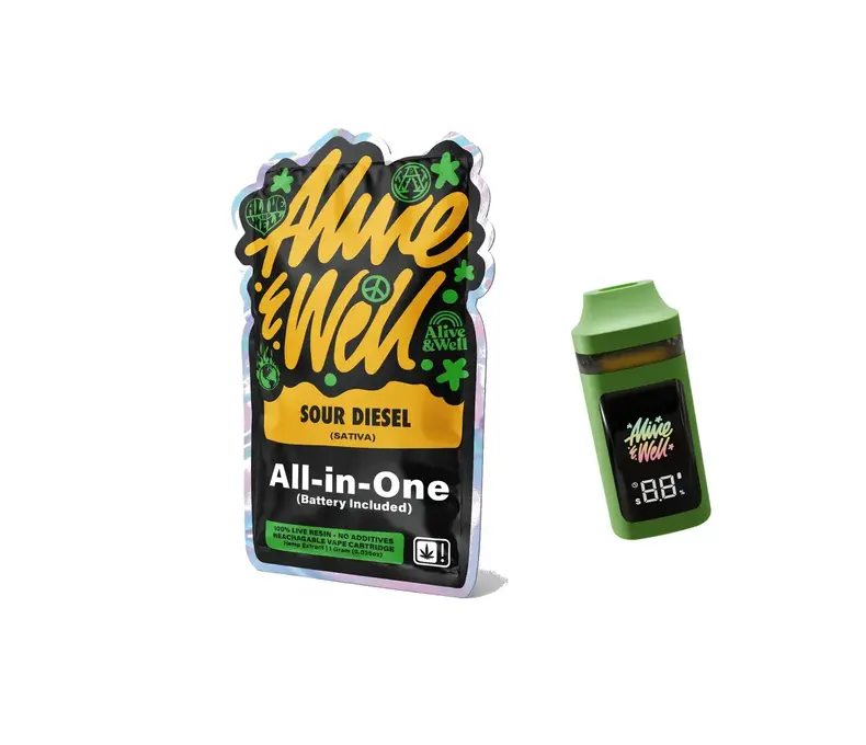 LE Alive & Well Disposable THCA 1g 49.99 * - 12ct Display
