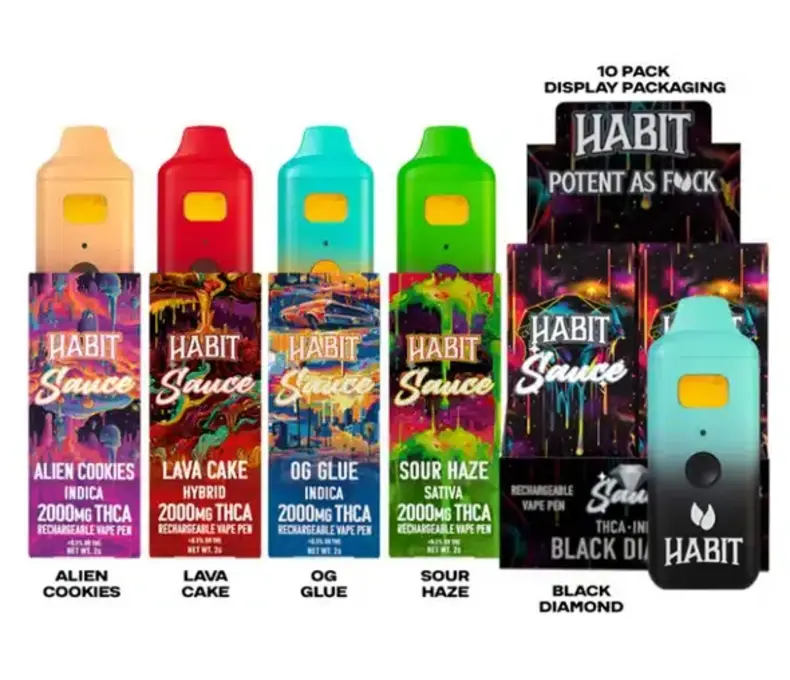 LE Habit A Sauce Dispo 2g 49.99 - 10ct Display
