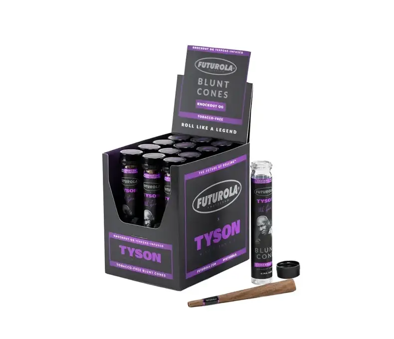 Futurola Tyson Blunt Cone Knockout OG 4.99 - 12ct Display
