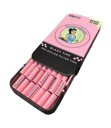 Blazy Susan Pre Rolled Tips 100pk Tin 9.99 - 12ct Display