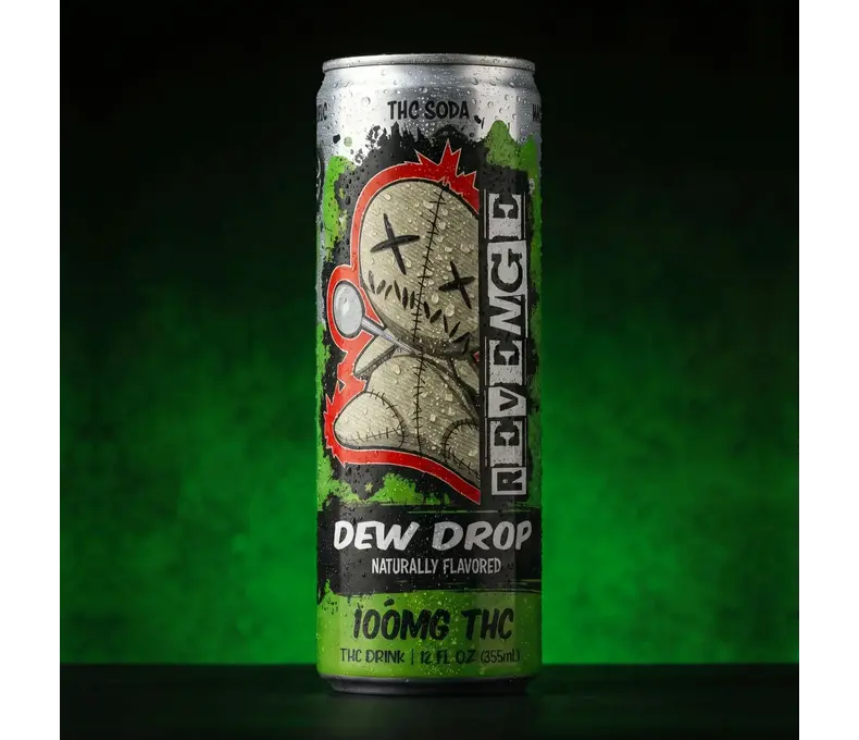 LE Revenge Soda 100mg 14.99 - 4ct Display