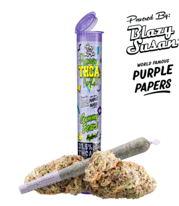 LE HL x Blazy Susan THCa Preroll 1g 9.99 - Purple - 10ct display -