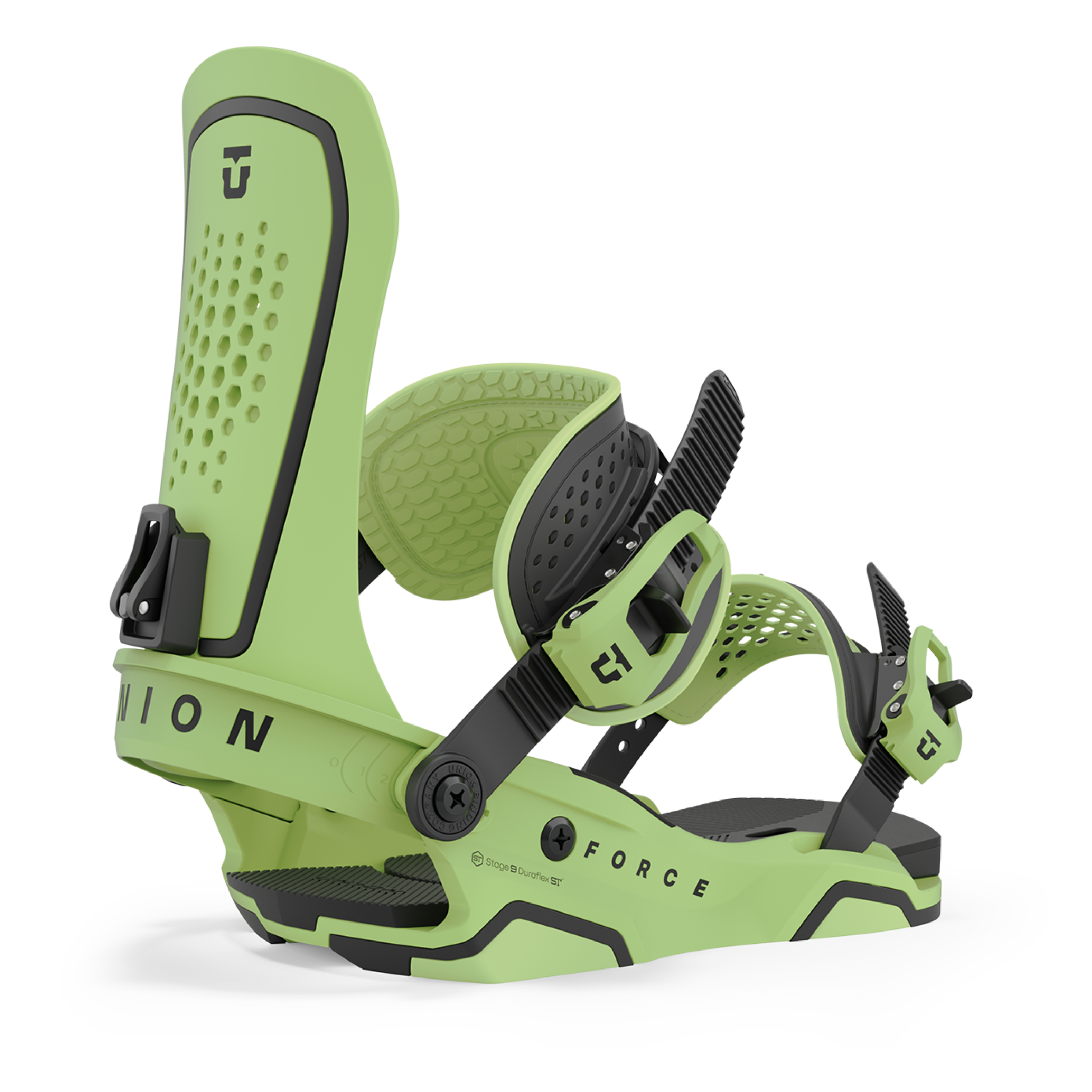 2024 Union Force Binding Green Bluebird Mountain Sports