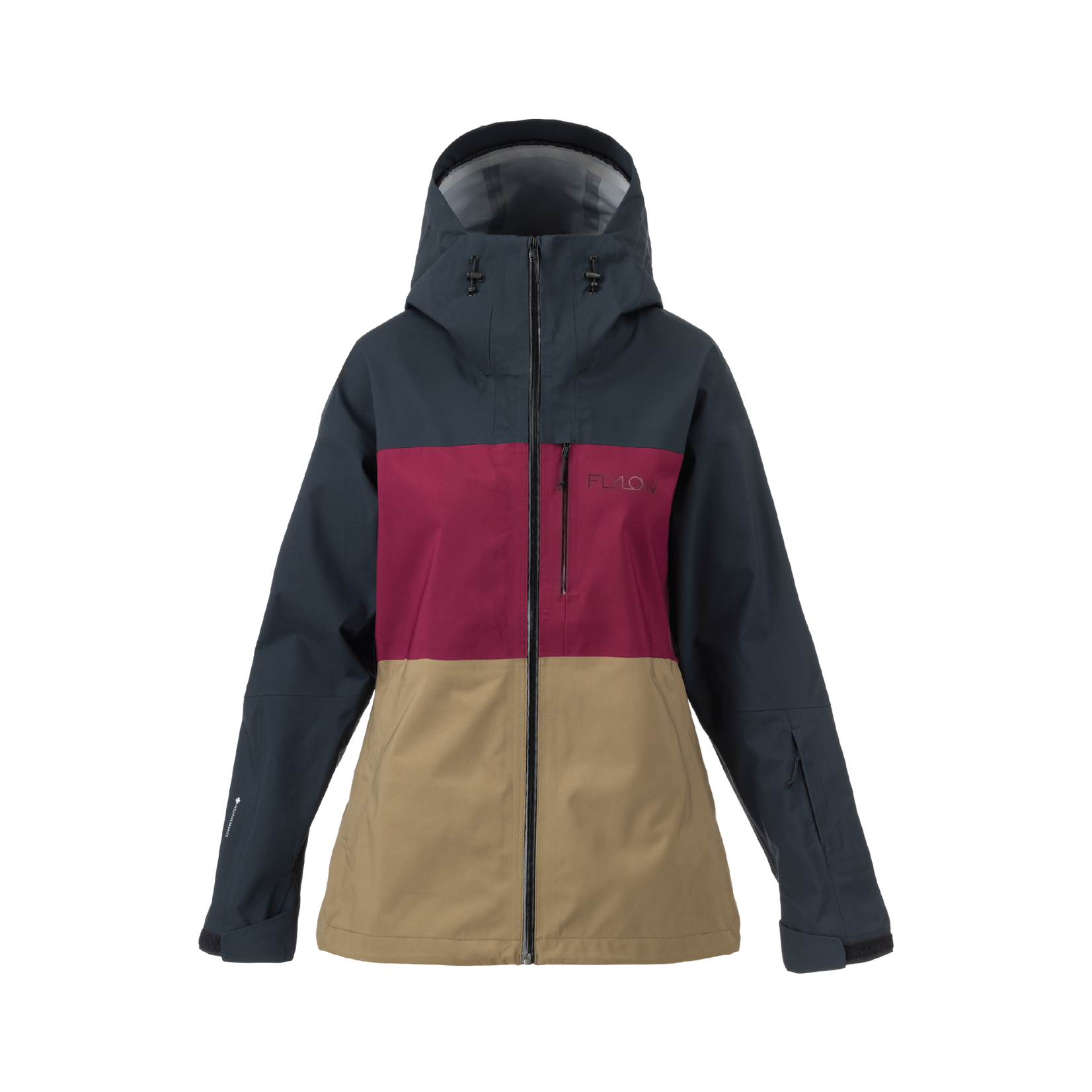 Flylow Flylow Lucy Jacket Black/Ruby/Capers