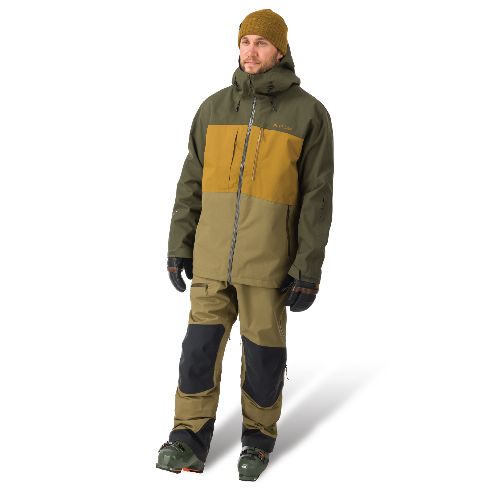 Flylow Flylow Quantum Pro Jacket Evergreen/Rye/Capers