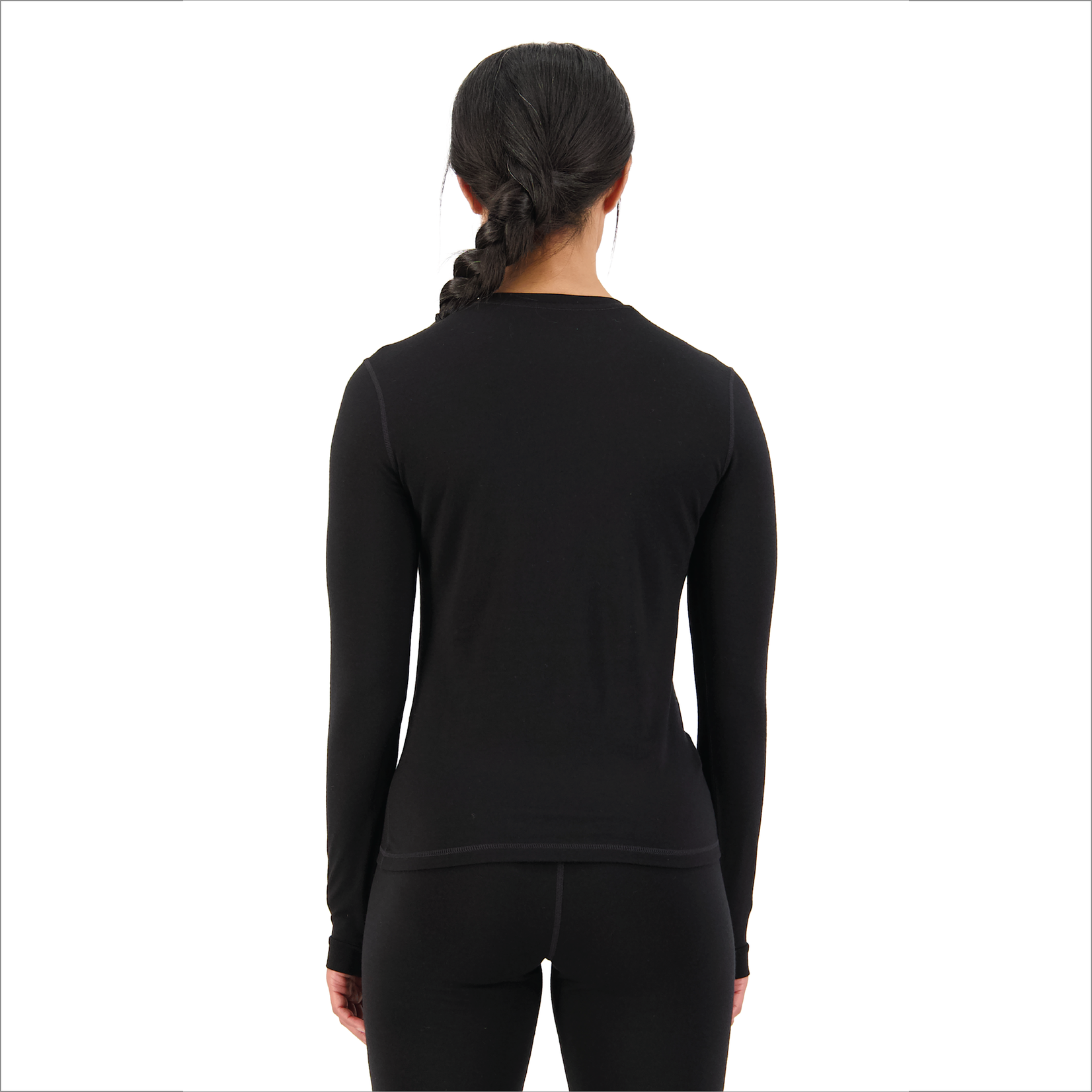 Mons Royale Mons Royale Cascade Merino Flex 200 LS Black  ws