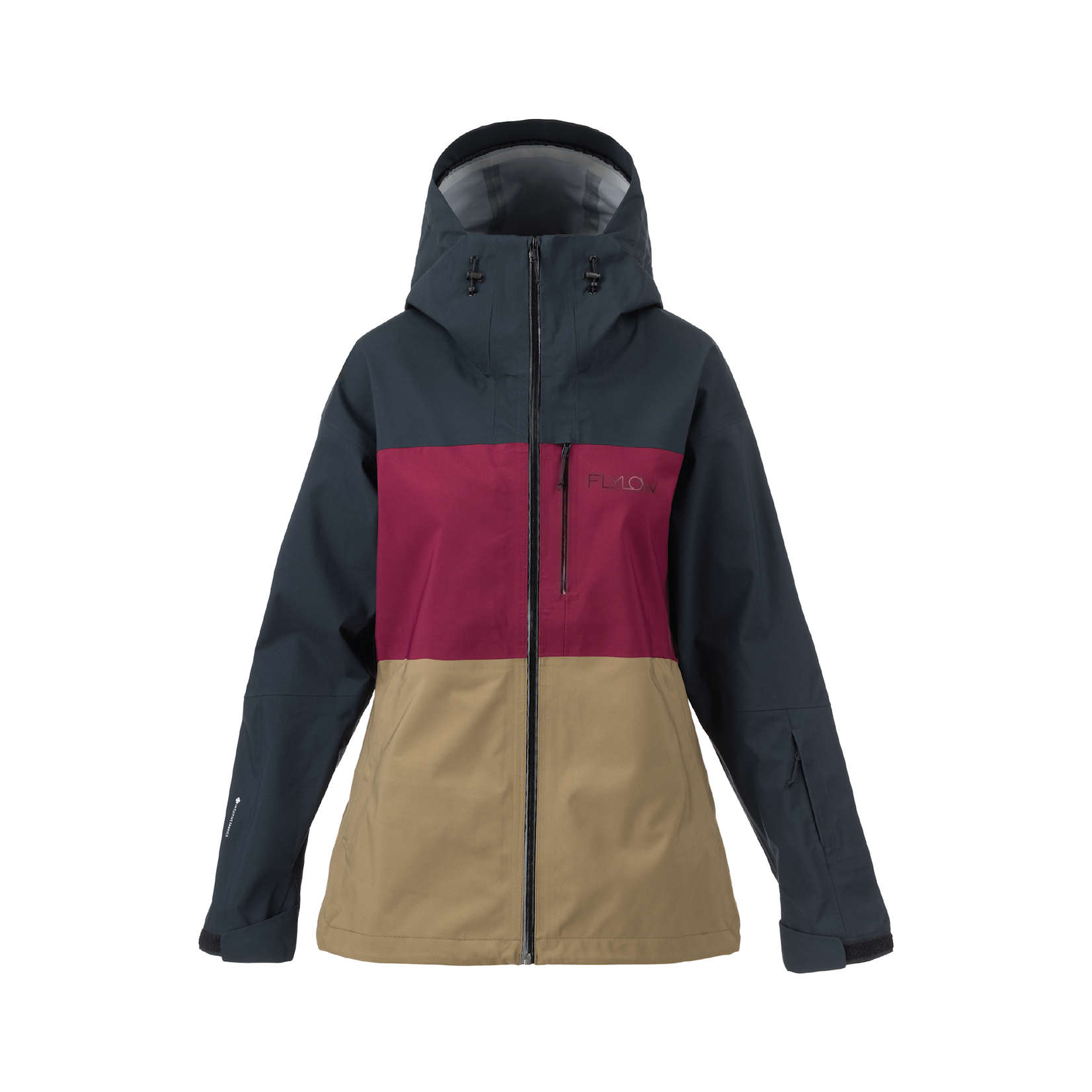 Flylow Flylow Lucy Jacket Black/Ruby/Capers
