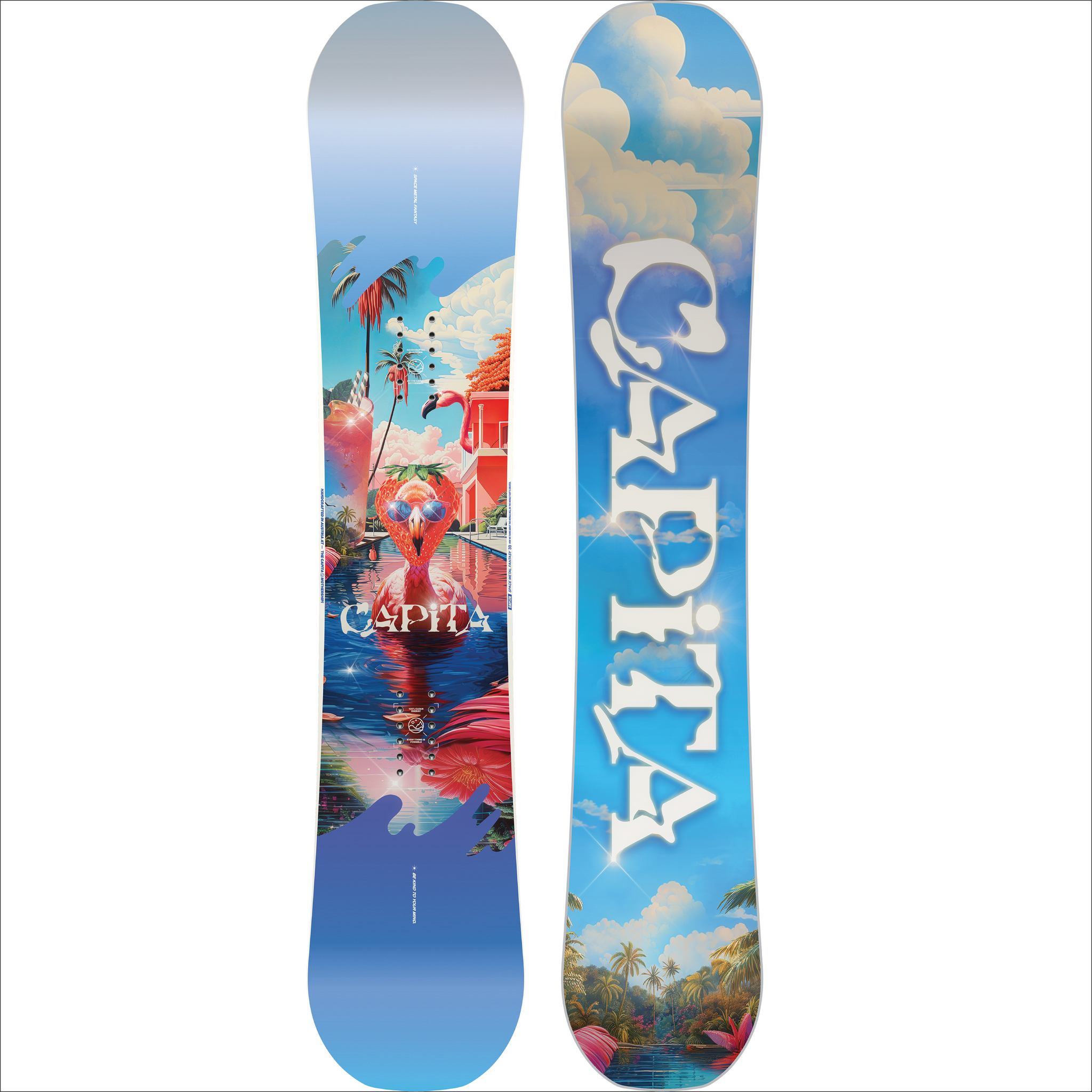 スノーボード INSPIRATION 157 2025 Capita Space Metal Fantasy - Bluebird Mountain Sports