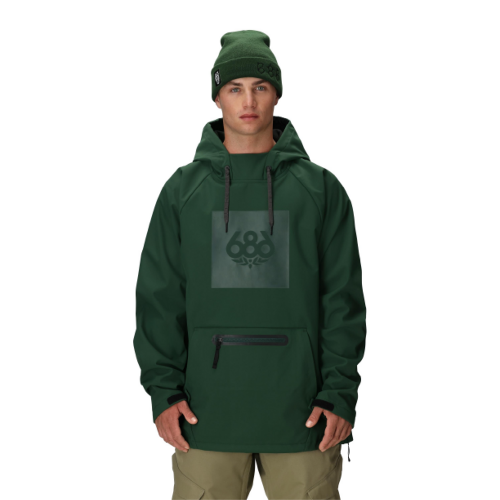 686 686 MENS WATERPROOF HOODY MOSS