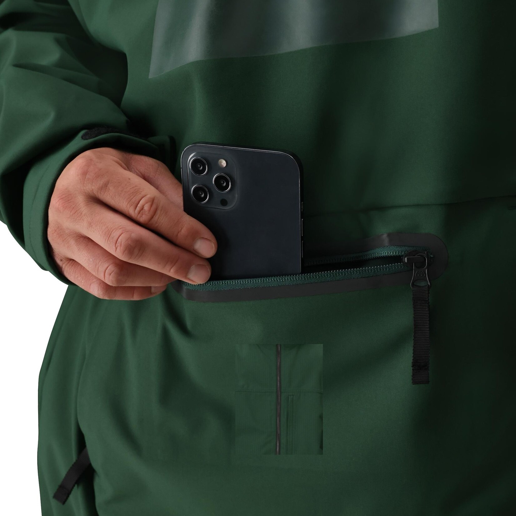 686 686 MENS WATERPROOF HOODY MOSS