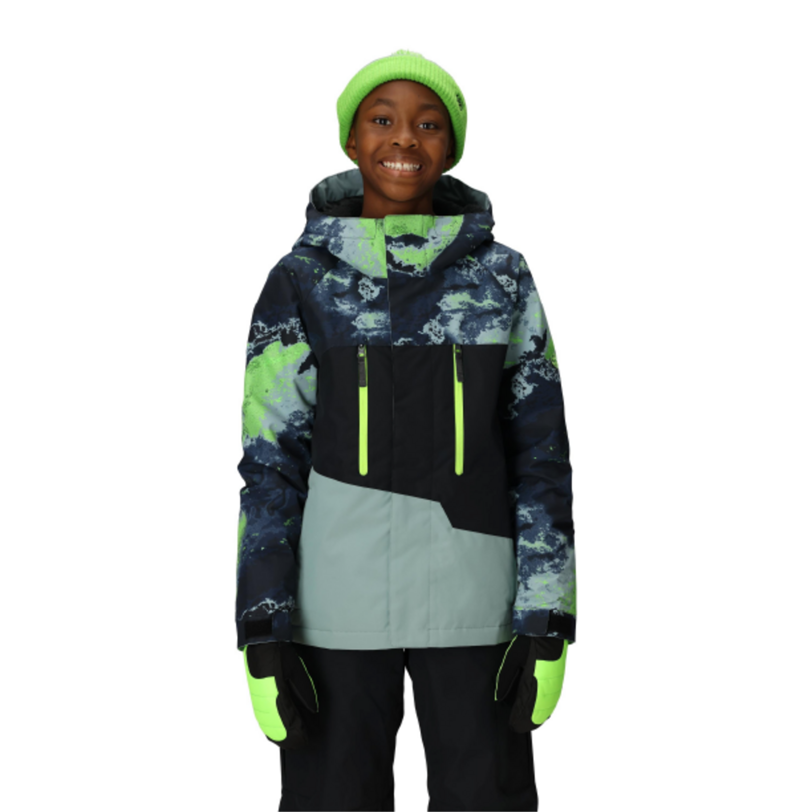 686 686 BOYS GEO INSULATED JACKET BLHC