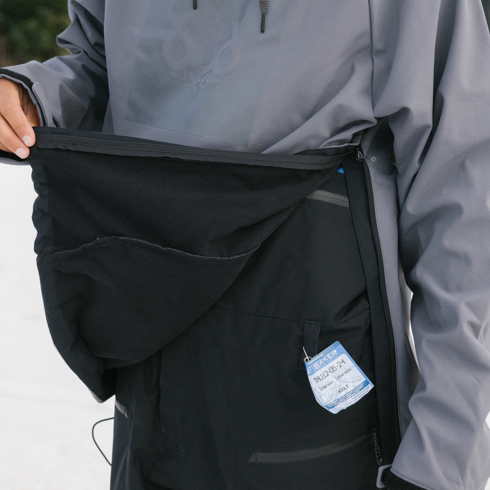 686 686 MENS WATERPROOF HOODY RNGR