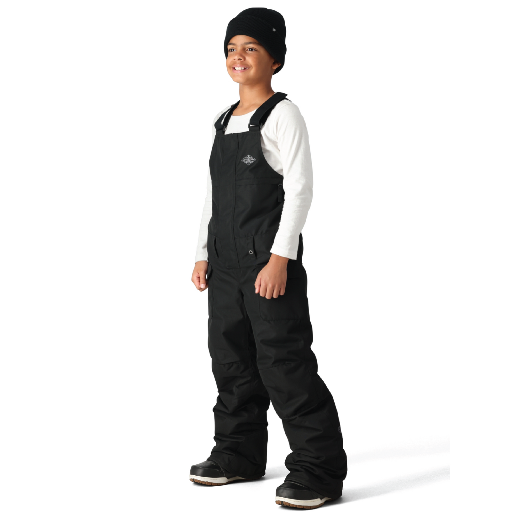 686 686 BOYS FRONTIER INSULATED BIB BLK