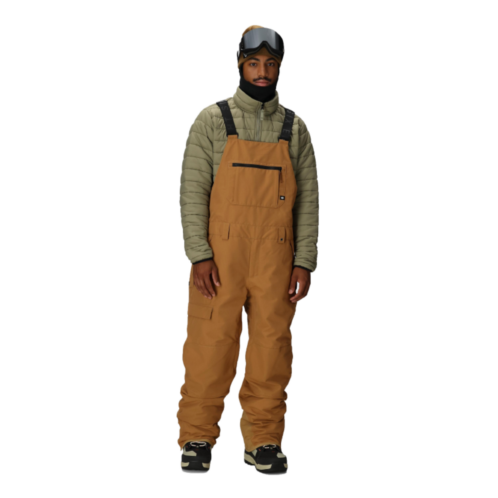 686 686 MENS HOT LAP INSULATED BIB CARB