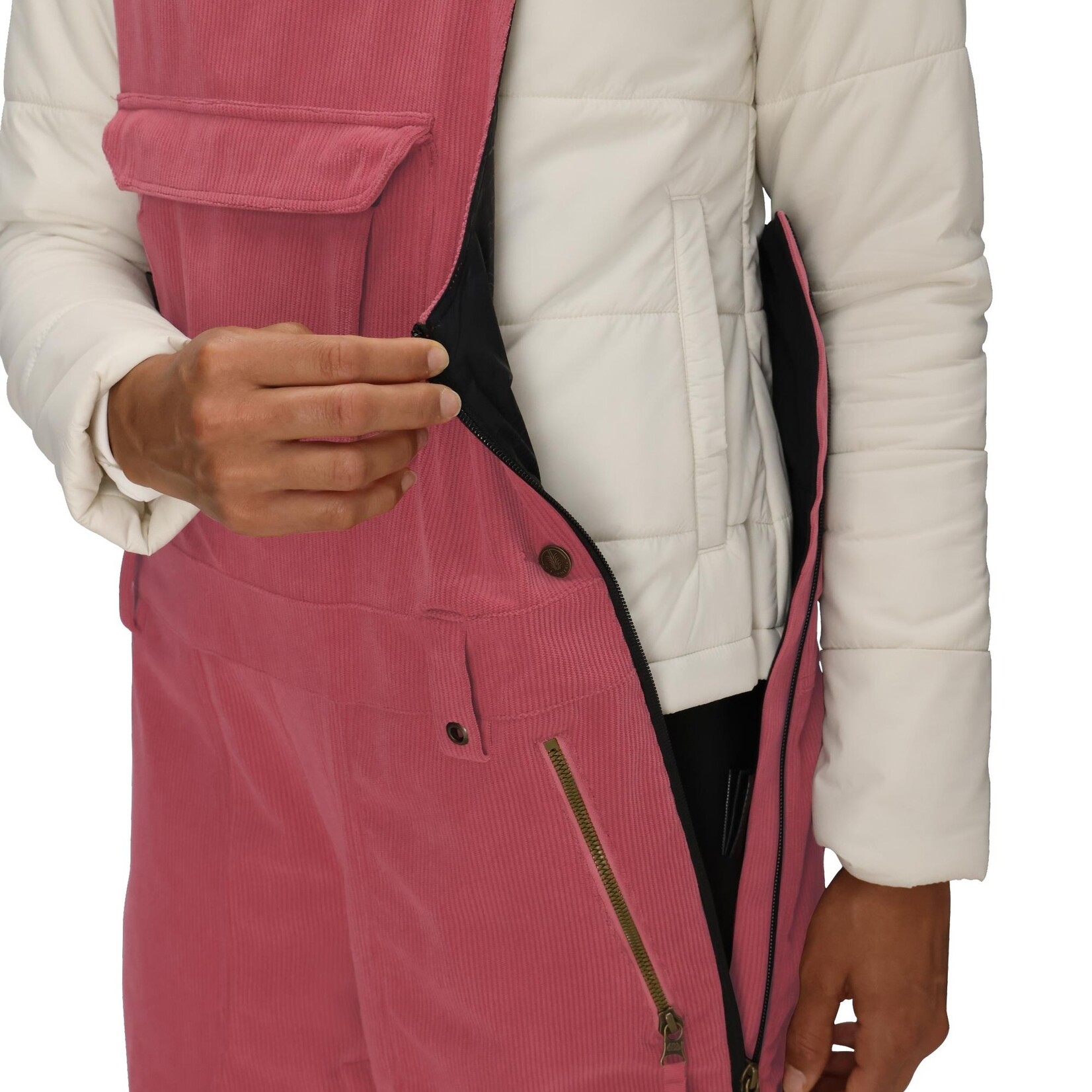 686 686 WMNS BLACK MAGIC INSULATED BIB RWCD