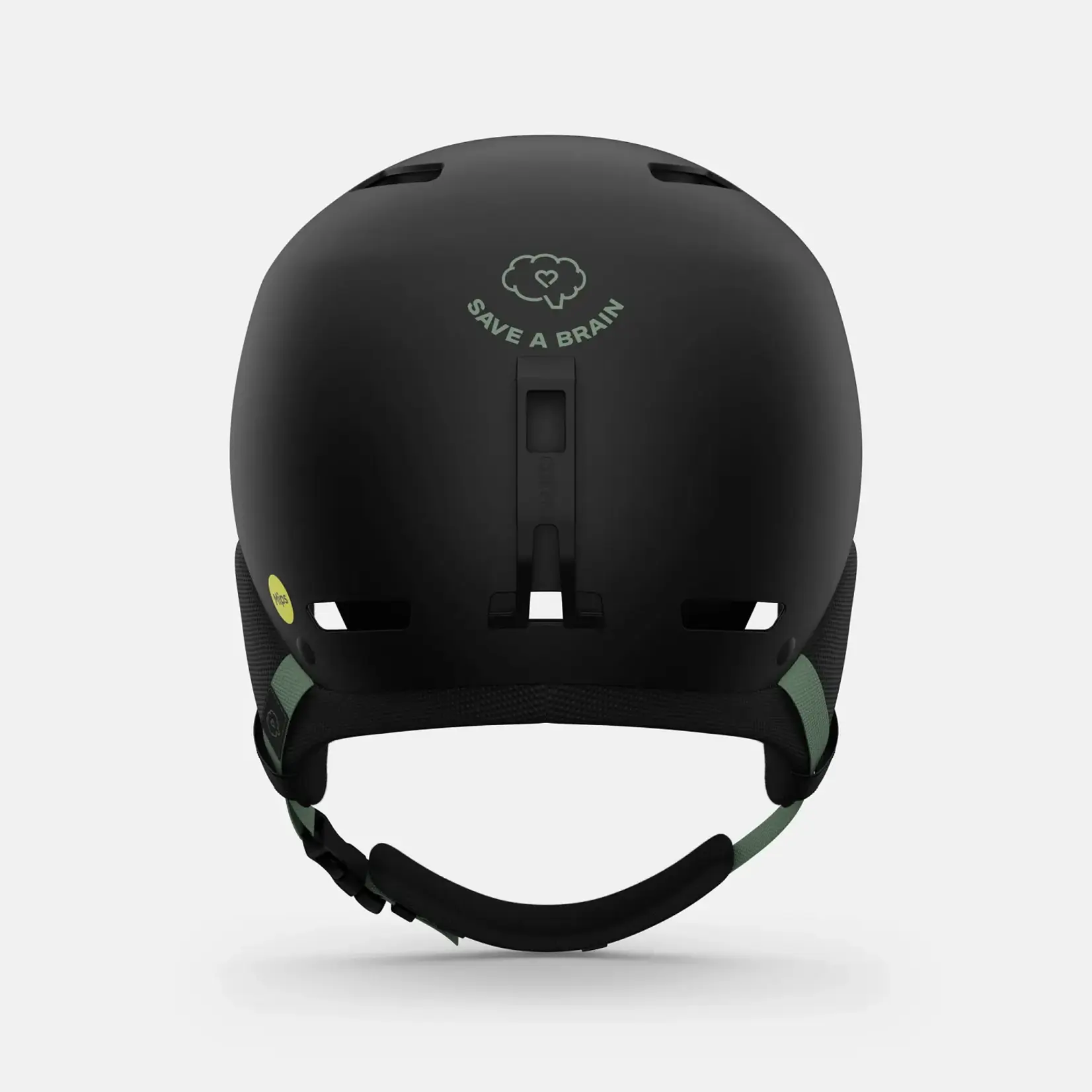 Giro 2025 GIRO LEDGE MIPS BLACK/SAVE A BRAIN GREEN