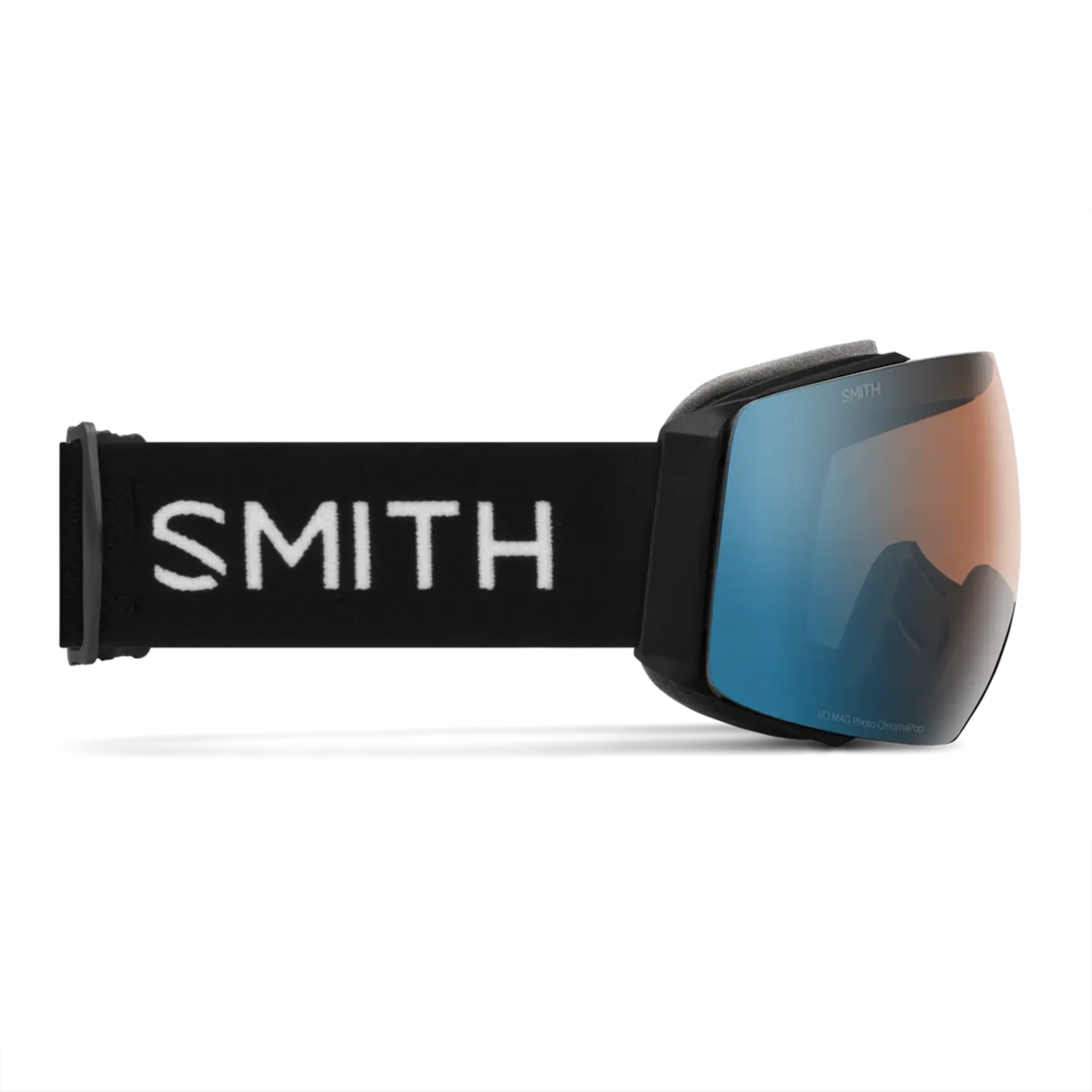 Smith Optics Smith I/O Mag Black ChromaPop Pro Photochromic Blue Mirrorw/ChromaPop Storm Blue Sensor Mirror