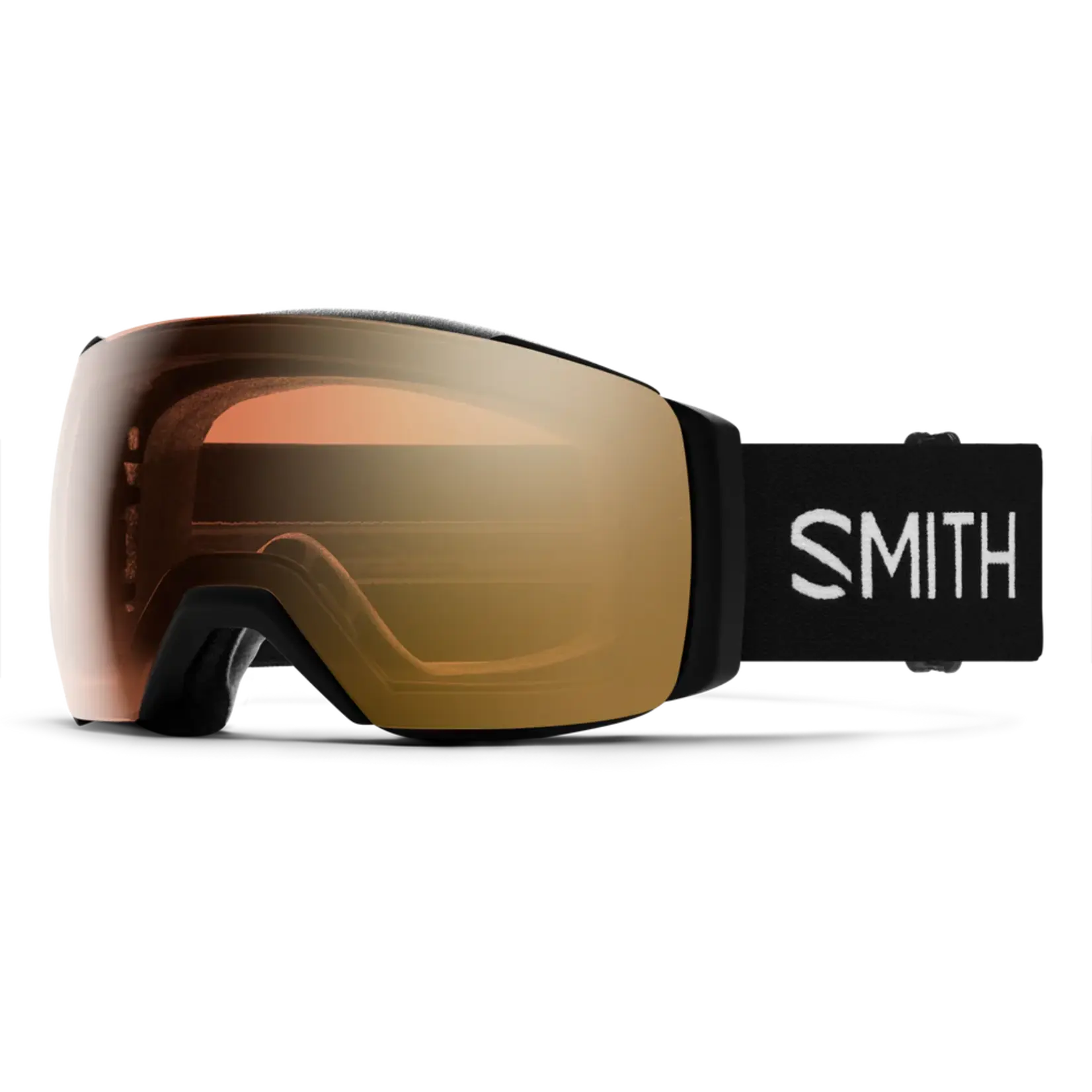 Smith Optics Smith I/O Mag XL Low Bridge Fit Black ChromaPop Pro Photochromic Gold Mirrorw/Chromapop Storm Blue Sensor Mirror