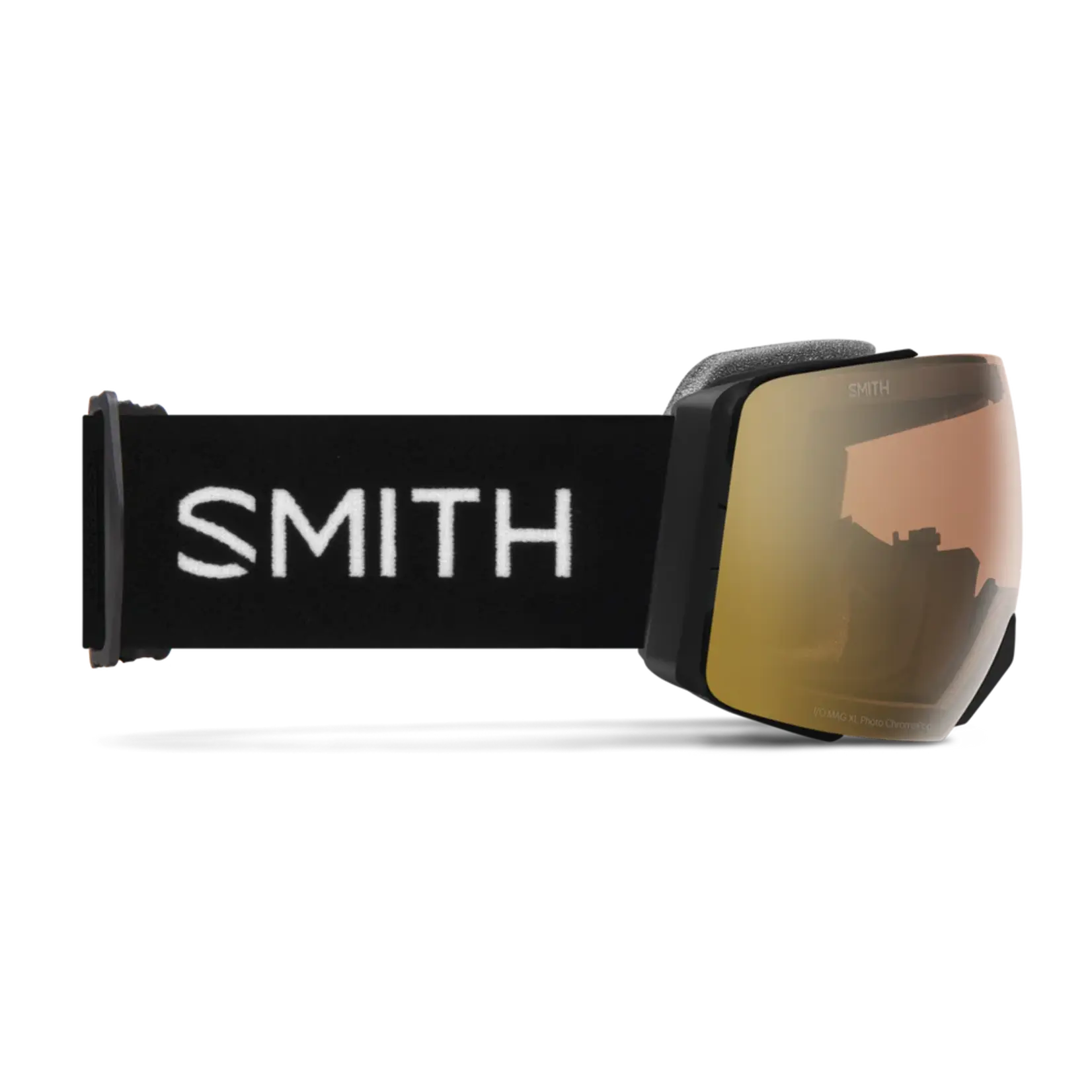 Smith Optics Smith I/O Mag XL Low Bridge Fit Black ChromaPop Pro Photochromic Gold Mirrorw/Chromapop Storm Blue Sensor Mirror