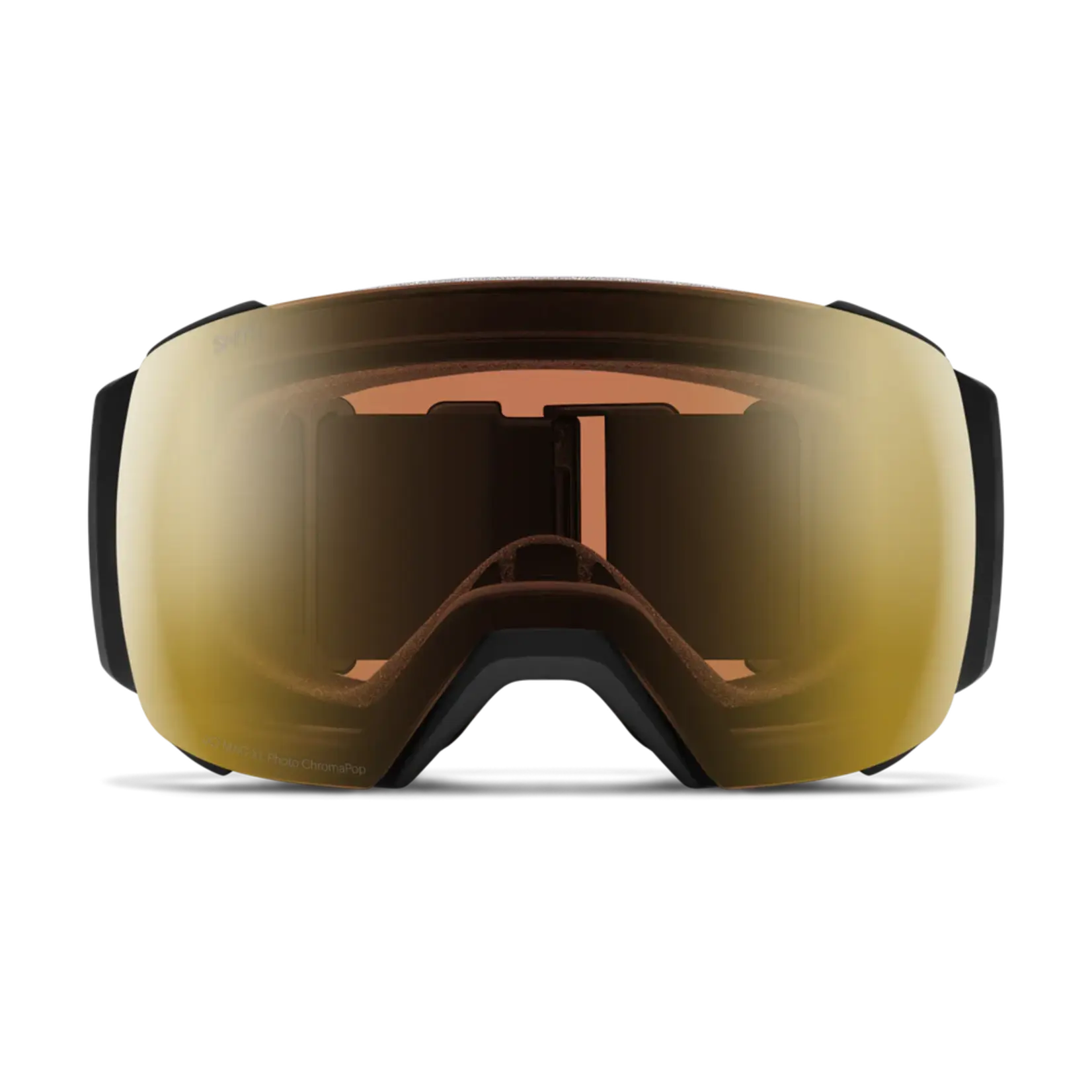 Smith Optics Smith I/O Mag XL Low Bridge Fit Black ChromaPop Pro Photochromic Gold Mirrorw/Chromapop Storm Blue Sensor Mirror