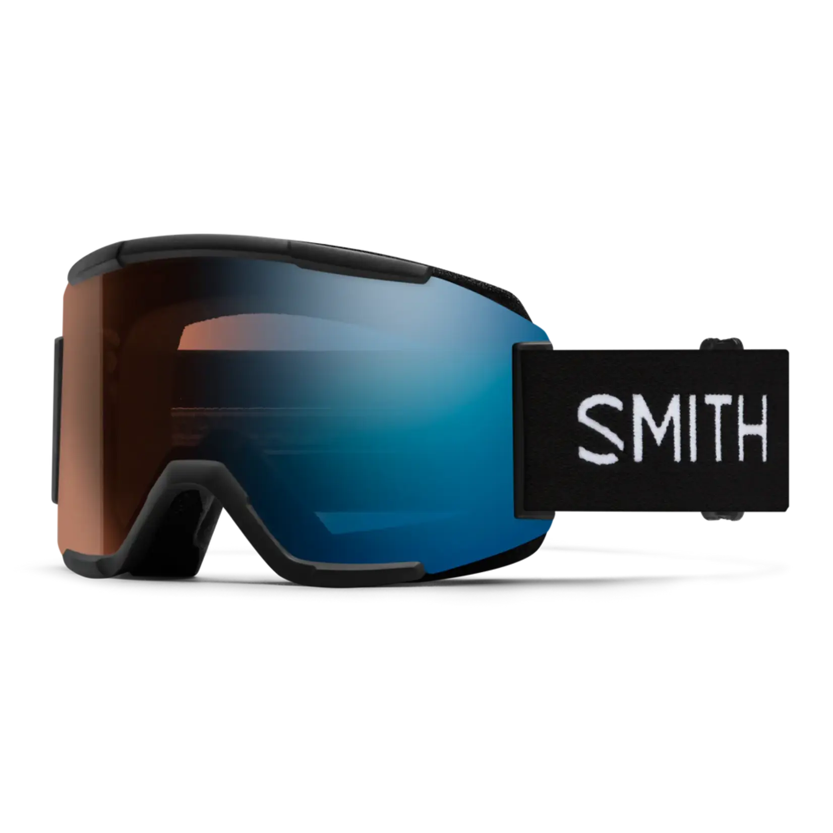 Smith Optics Smith Squad Black ChromaPop Pro Photochromic Blue Mirror