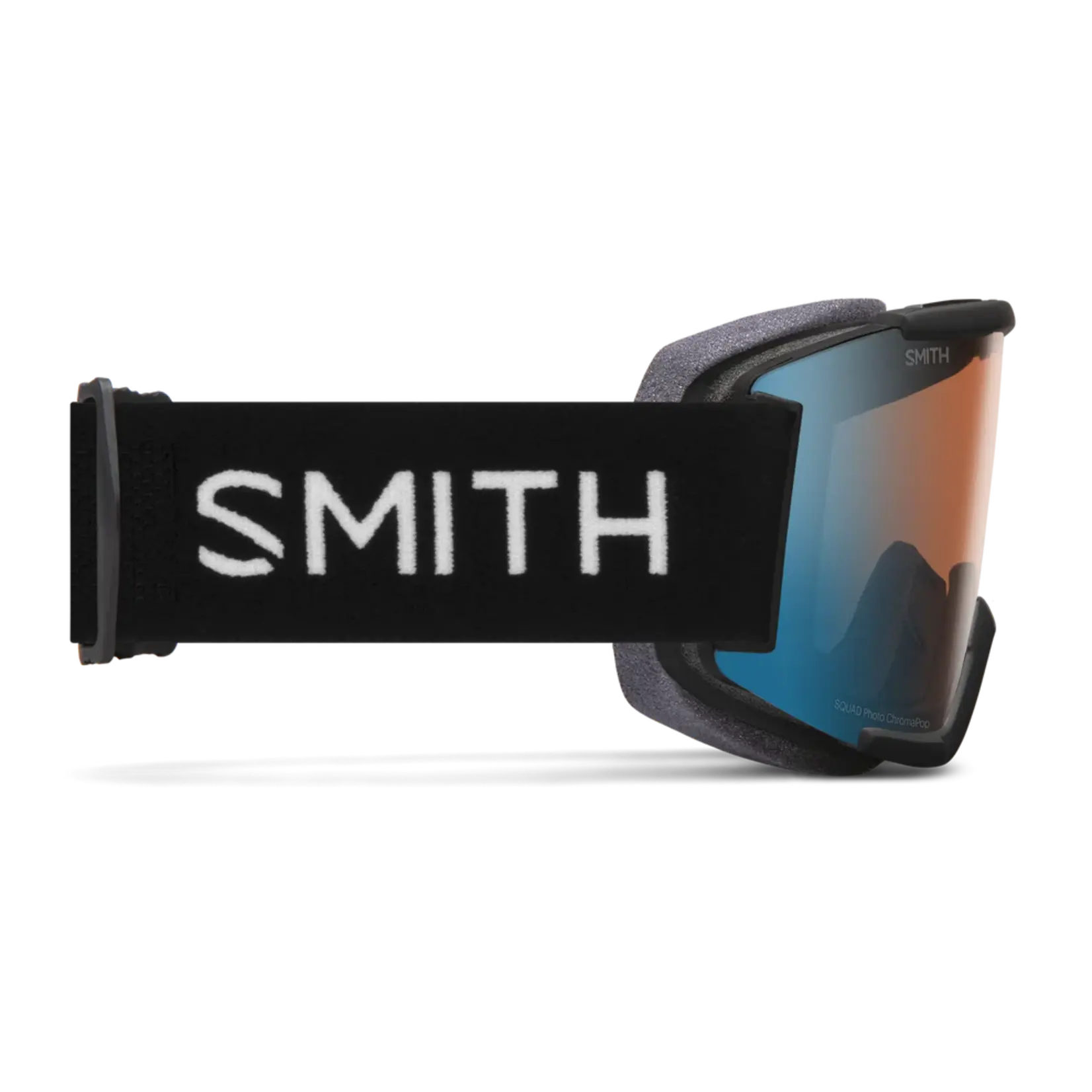 Smith Optics Smith Squad S Black ChromaPop Pro Photochromic Blue Mirror