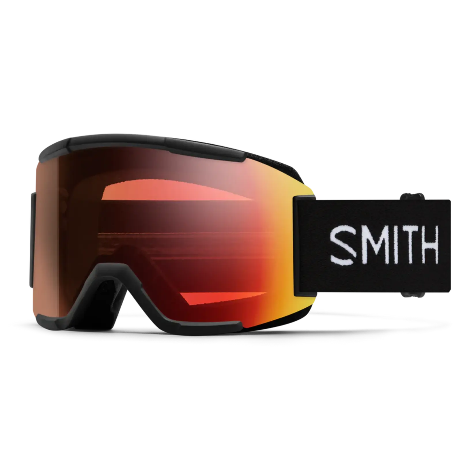 Smith Optics Smith Squad Black ChromaPop Pro Photochromic Red Mirror