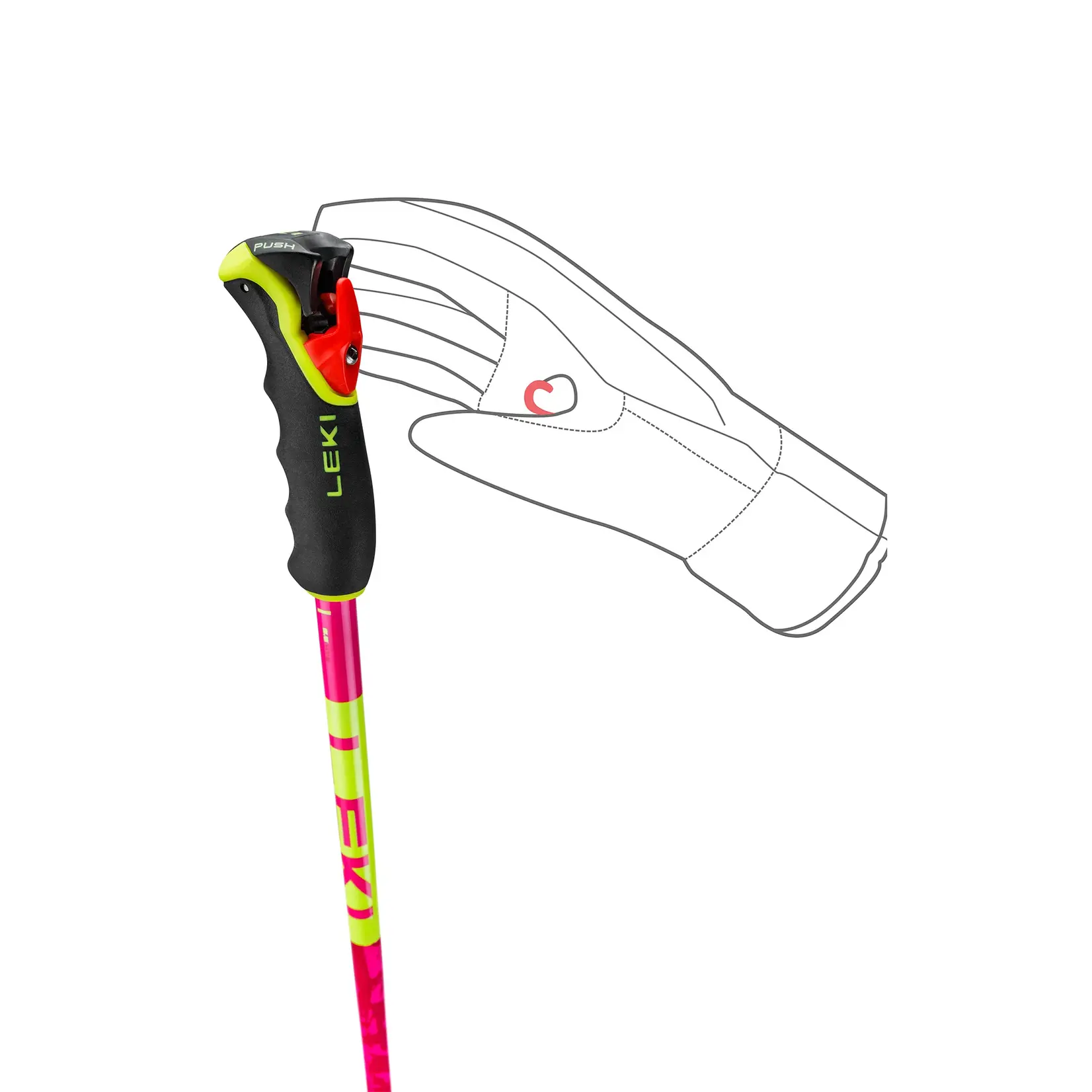 Leki Leki Spitfire 3D (berry)