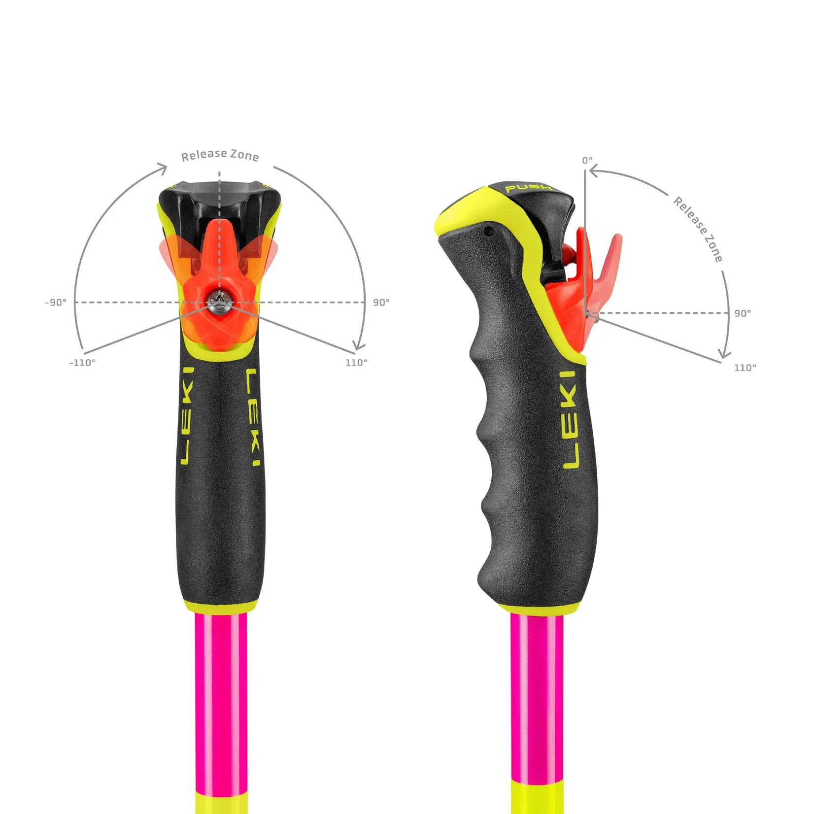 Leki Leki Spitfire Vario 3D (berry) One Size