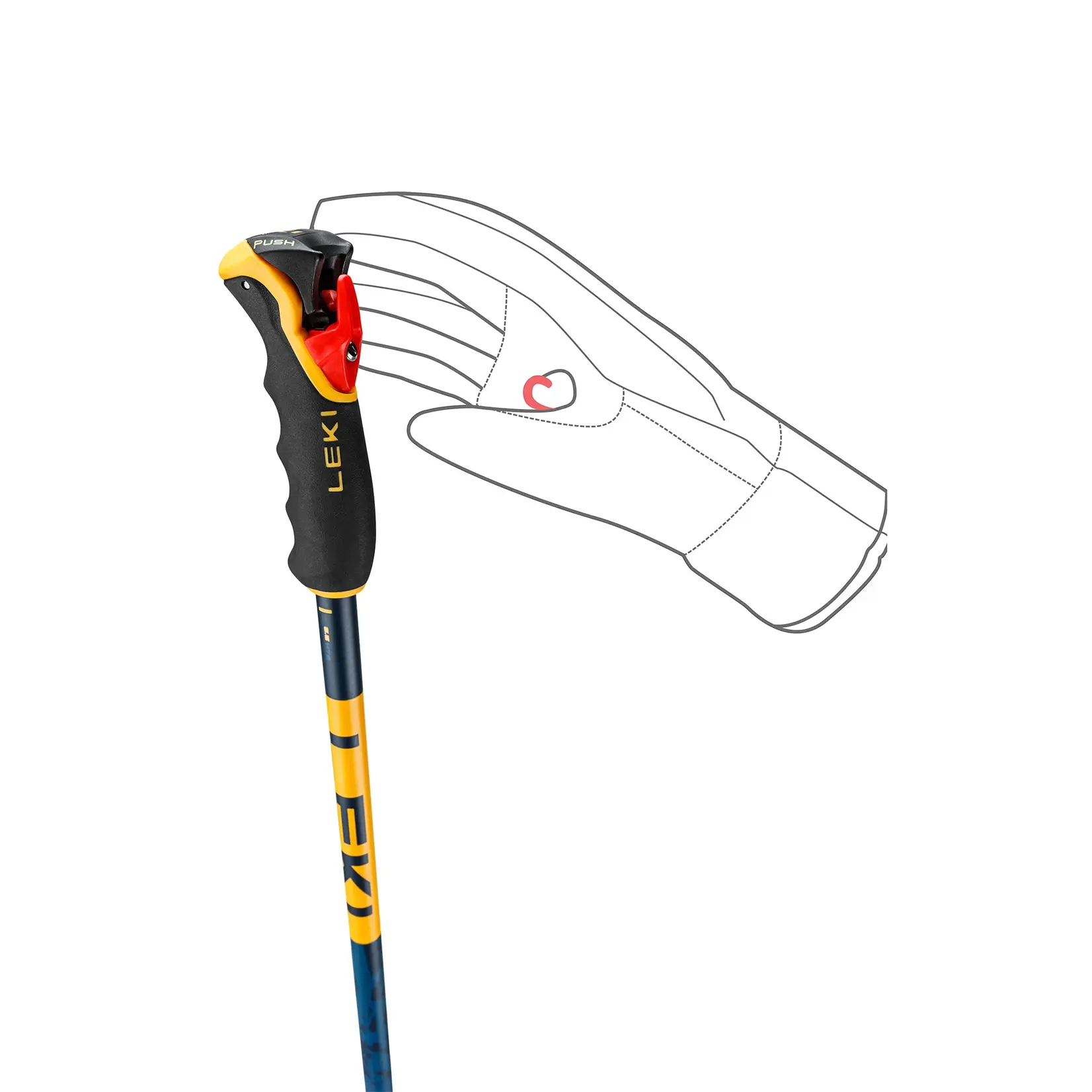 Leki Leki Spitfire Vario 3D (blue) One Size