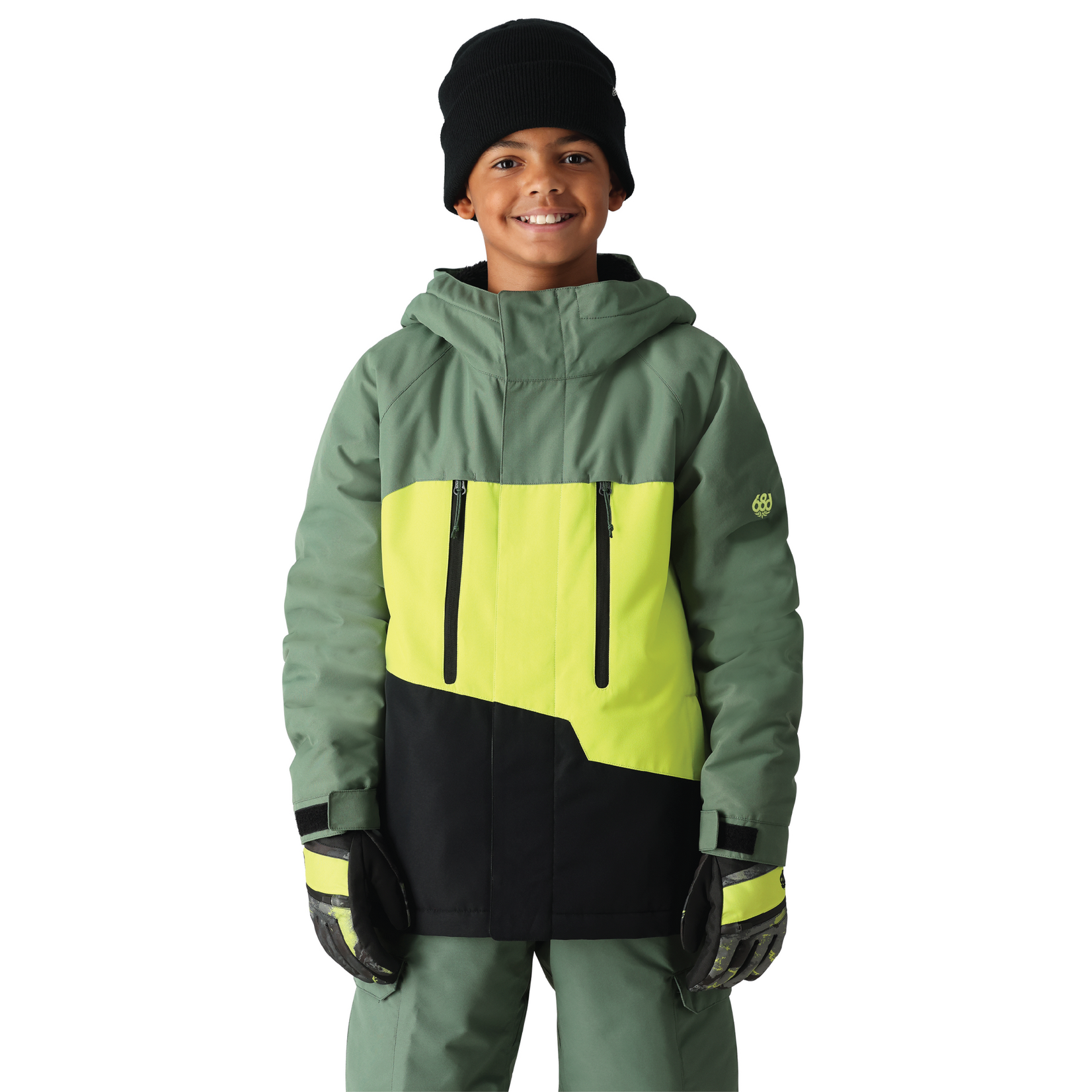 686 686 BOYS GEO INSULATED JACKET CLCB