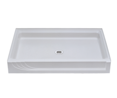 5332321 \ SHOWER PAN 32X32 WHITE PVC