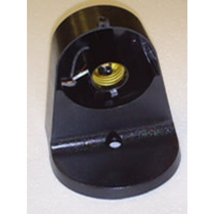 591190 \ LIGHT BASE BLACK PLASTIC FOR MASON JAR