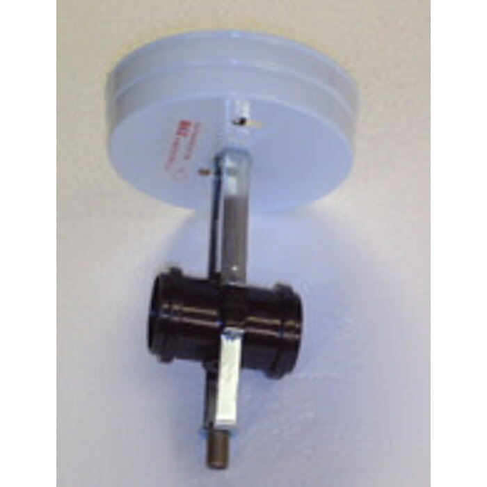 591203 \ Light Fixture Ceiling WH 6'' 2Bulb